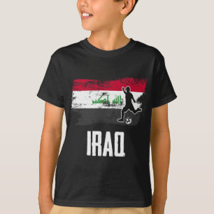 Iraq Flag Jersey Iraqi Soccer Team Iraqi _1 T-Shirt