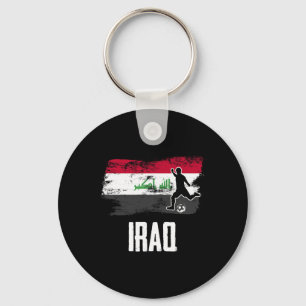Iraq Flag Jersey Iraqi Soccer Team Iraqi Key Ring