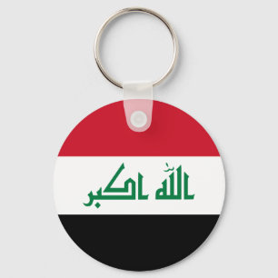 Iraq Flag Key Ring