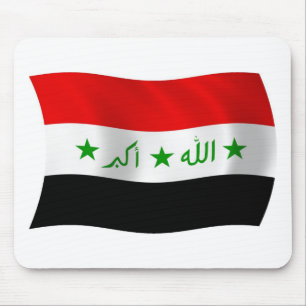 Iraq Flag Mousepad