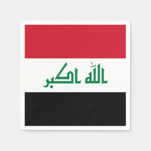 Iraq Flag Napkin