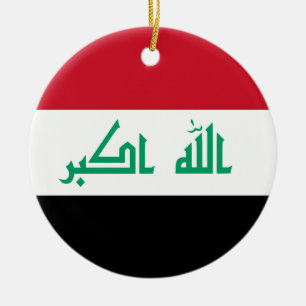 Iraq Flag Ornament