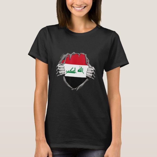 Iraq flag T-Shirt (Front)