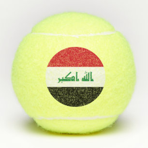 Iraq Flag Tennis Balls