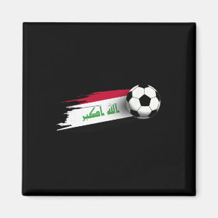 Iraq Flag Top Iraqi Soccer Flag Iraqi  Magnet