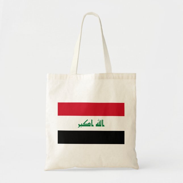 Iraq Flag Tote Bag (Front)