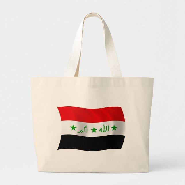Iraq Flag Tote Bag (Front)