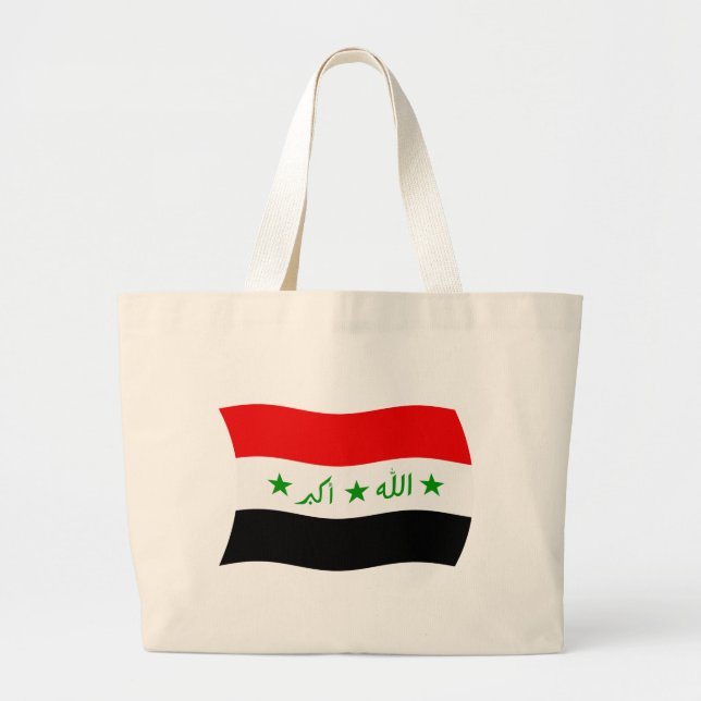 Iraq Flag Tote Bag (Front)