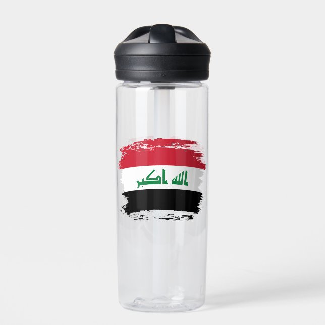 Iraq flag water bottle (Front)