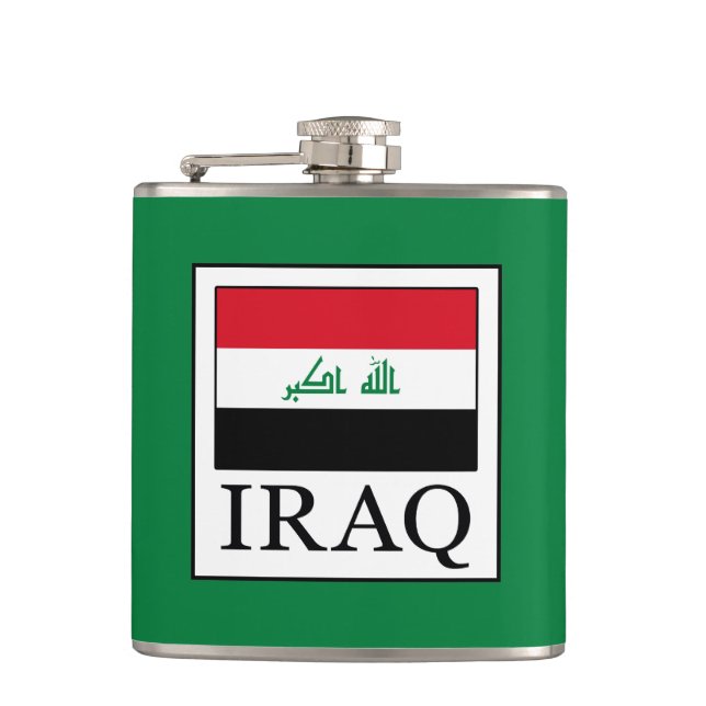 Iraq Hip Flask (Front)