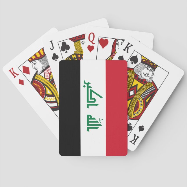 Iraq (Iraqi) Flag Playing Cards (Back)