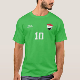 Iraq National Football Team Soccer Retro T-Shirt