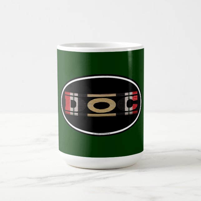 Iraq Service Ribbon CMB Mug (Center)