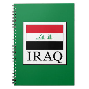 Iraq Spiral Notebook