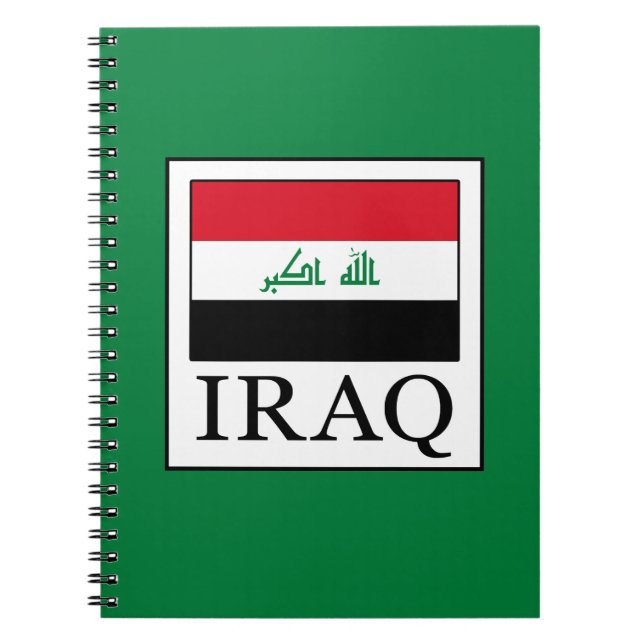 Iraq Spiral Notebook (Front)