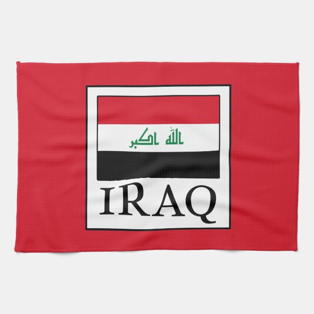 Iraq Tea Towel (Horizontal)