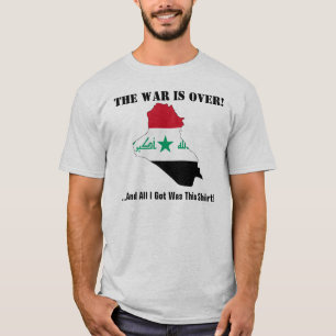 IRAQ The War Is Over T-Shirt