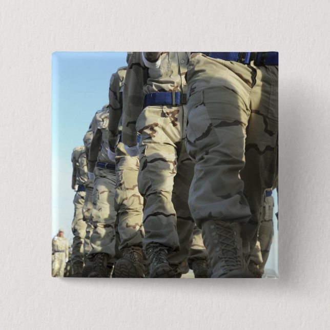 Iraqi air force recruits march 15 cm square badge (Front)