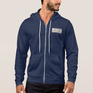 Iraqi Dinar with Saddam Hussein Hoodie
