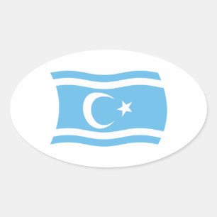 Iraqi Turkmen Flag Sticker