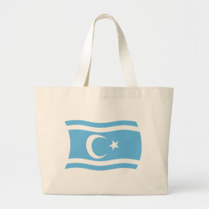 Iraqi Turkmen Flag Tote Bag