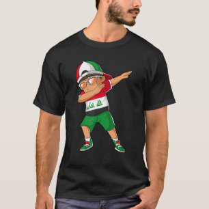 Iraqis Boy Dabbing Dance Iraq Roots Heritage T-Shirt