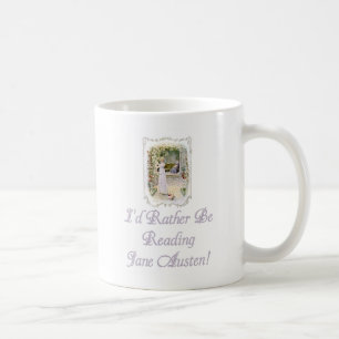 IRBR Jane Austen! Classic White Mug, 2 sizes Coffee Mug