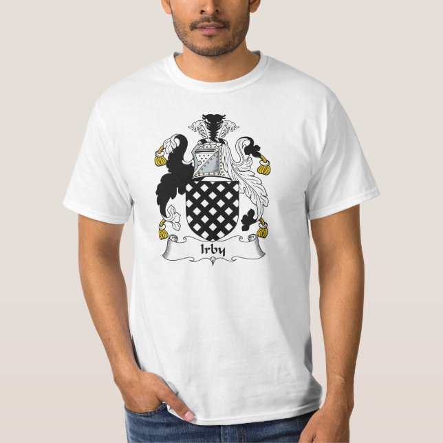 Irby Family Crest T-Shirt (Front)