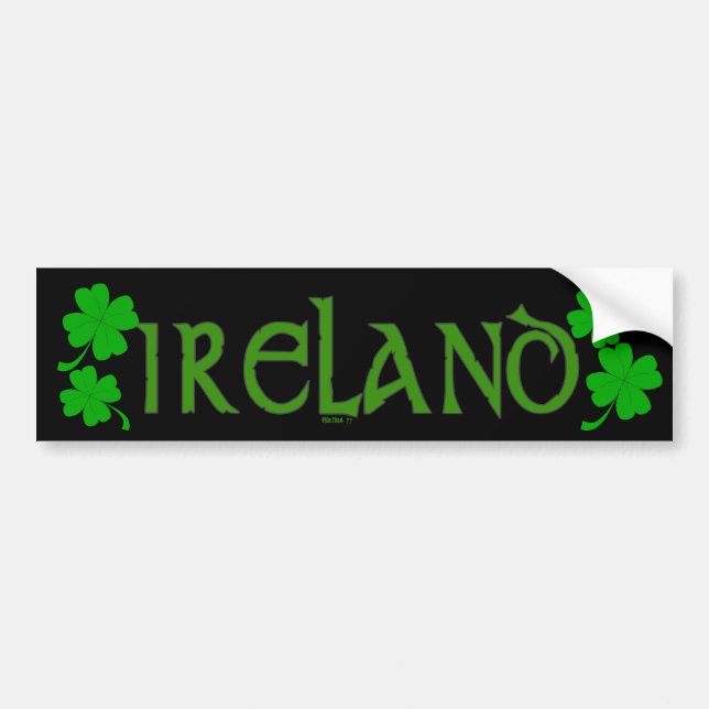 Ireland 10 Bumper Sticker (Front)