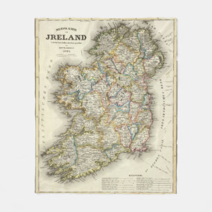 Ireland 13 fleece blanket
