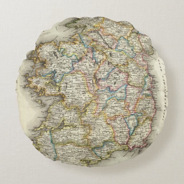 Ireland 13 round cushion (Front)