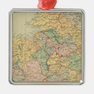 Ireland 20 metal tree decoration