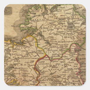 Ireland 4 square sticker