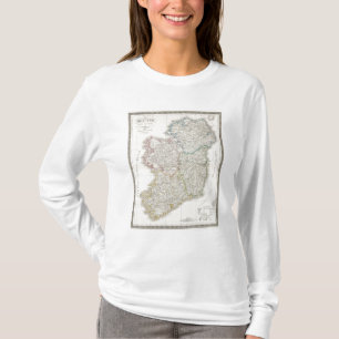 Ireland Atlas map T-Shirt
