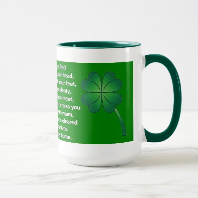 Ireland:   Blessings Mug (Right)