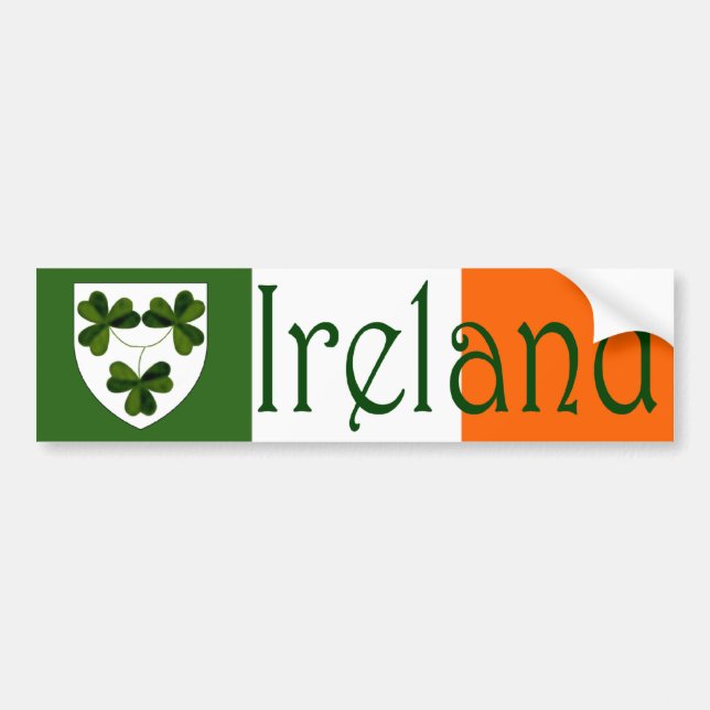 Ireland Bumper Sticker (Front)