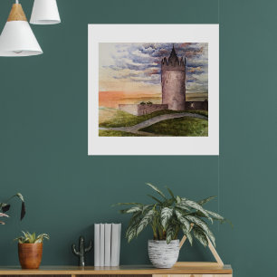 Ireland Castle Art Print – Doolin County Clare