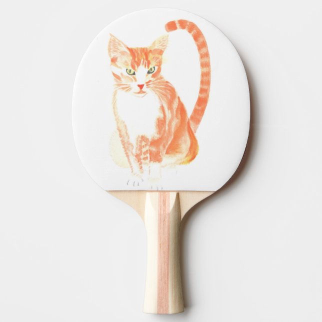 Ireland Cat  Ping Pong Paddle (Front)