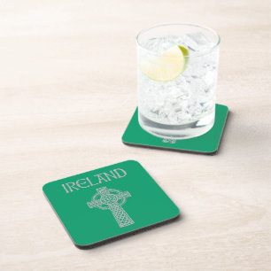 Ireland Celtic Cross Coaster