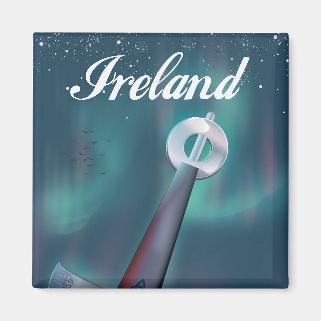 ireland celtic sword magnet (Front)