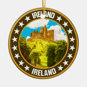 Ireland ceramic tree decoration