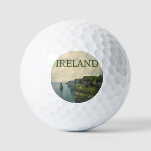 Ireland Cliffs of Moher Vintage Travel Golf Balls