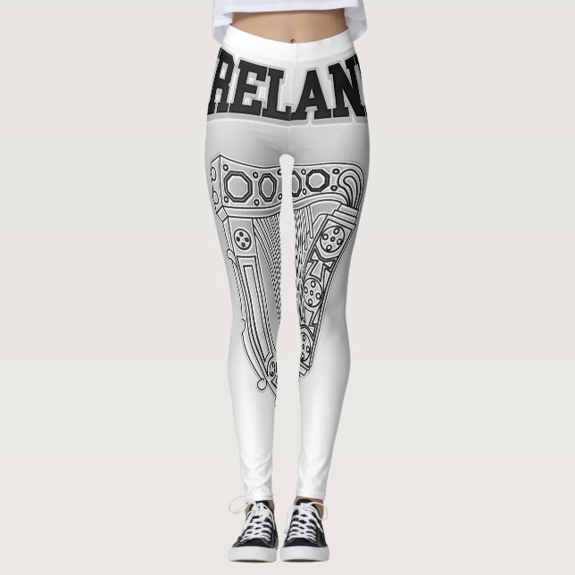 Ireland Coat of Arms Leggings (Front)