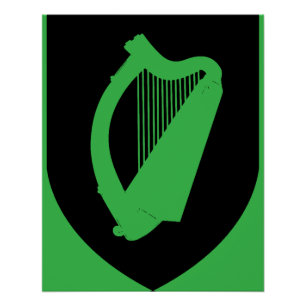 Ireland Coat of arms Poster