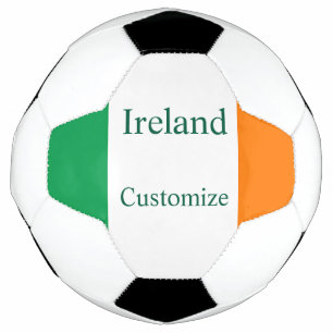 Ireland Country Flag Thunder_Cove Soccer Ball