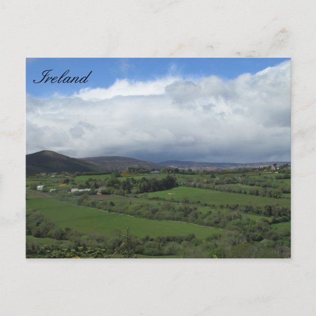 Ireland Countryside Postcard Vacation Picture (Front)