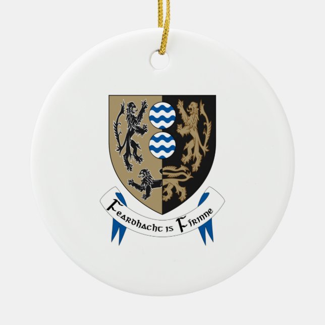 Ireland County Cavan Christmas Ornament (Front)