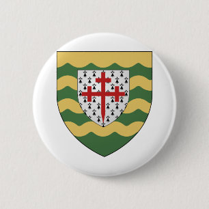 Ireland County Donegal 6 Cm Round Badge
