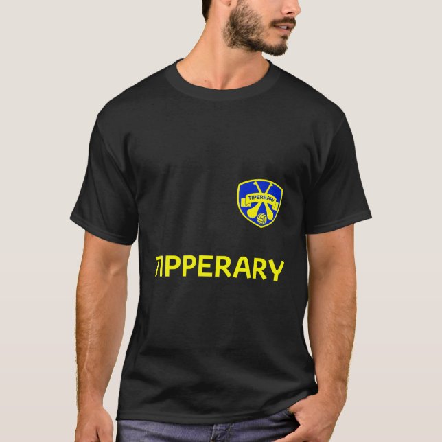 Ireland County Tipperary Football And Hurling T-Shirt (Front)