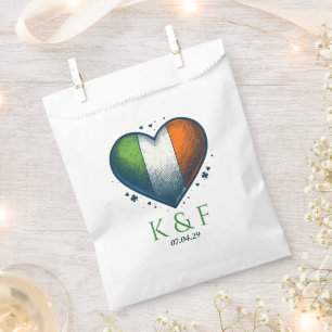Ireland Couple Wedding Favour Bags